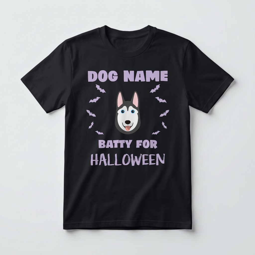 Batty for Halloween: Personalised {breedFullName} T-Shirt