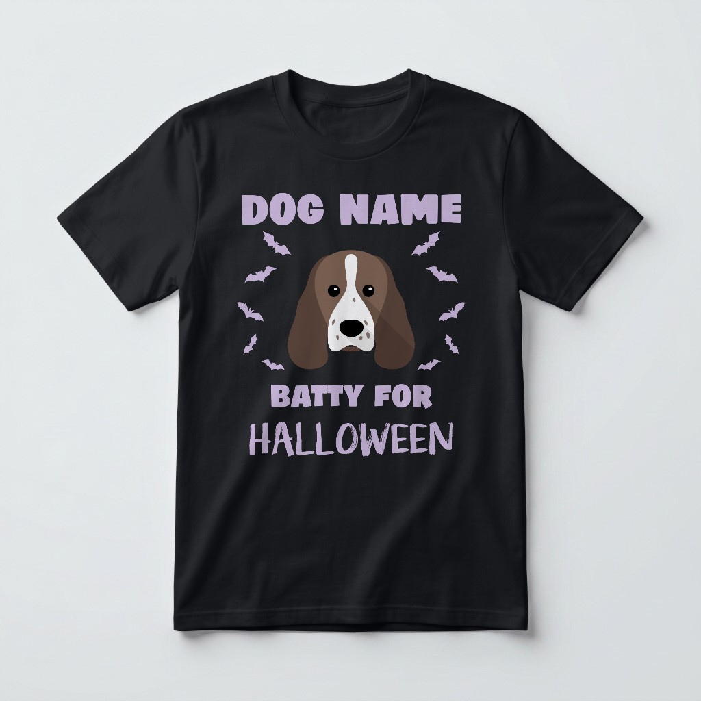 Batty for Halloween: Personalised {breedFullName} T-Shirt