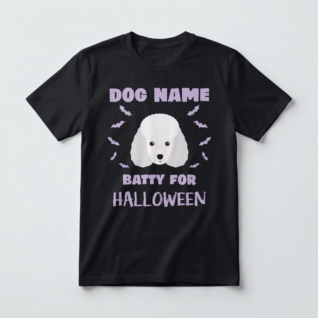 Batty for Halloween: Personalised {breedFullName} T-Shirt
