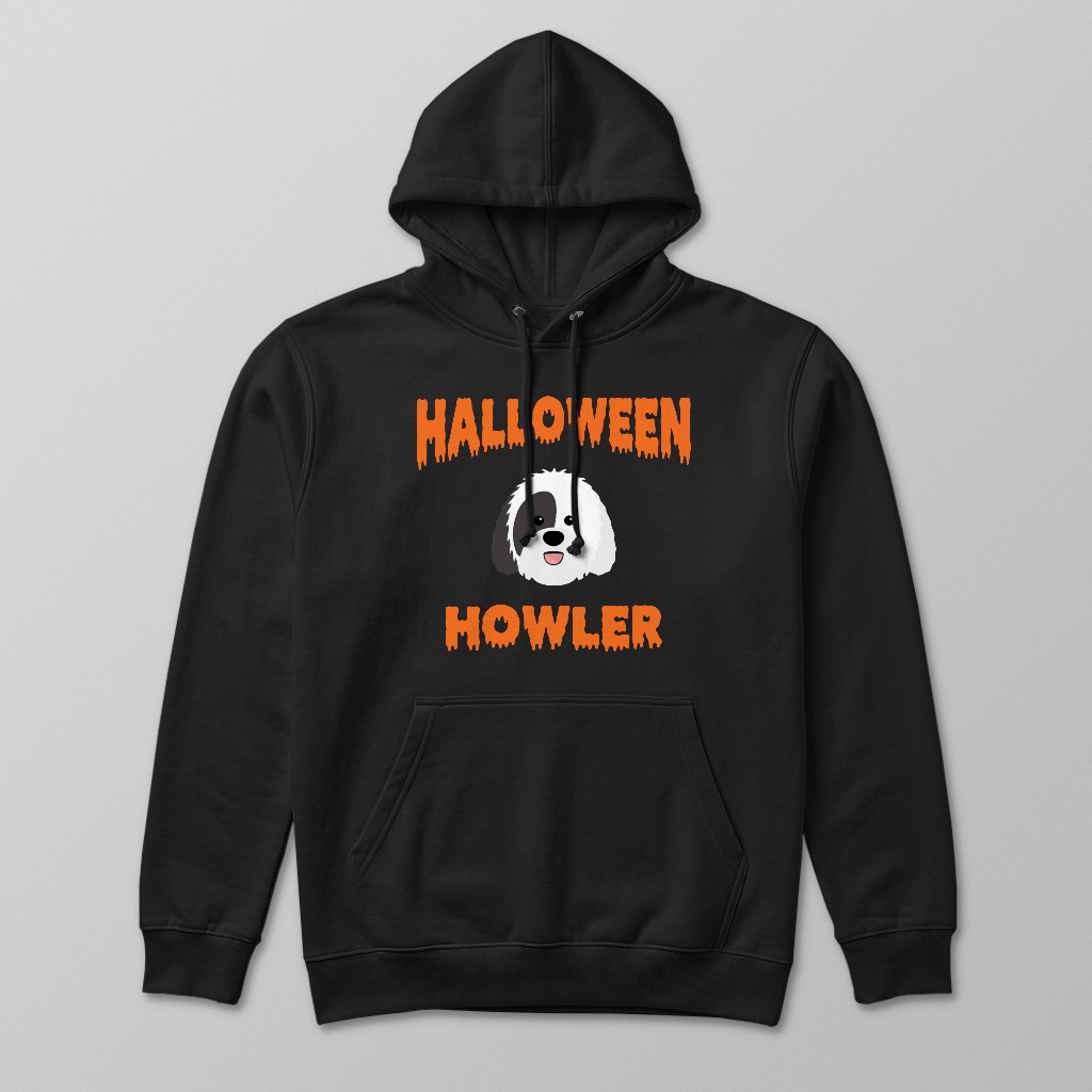Halloween Howler: Personalized {breedFullName} Hoodie