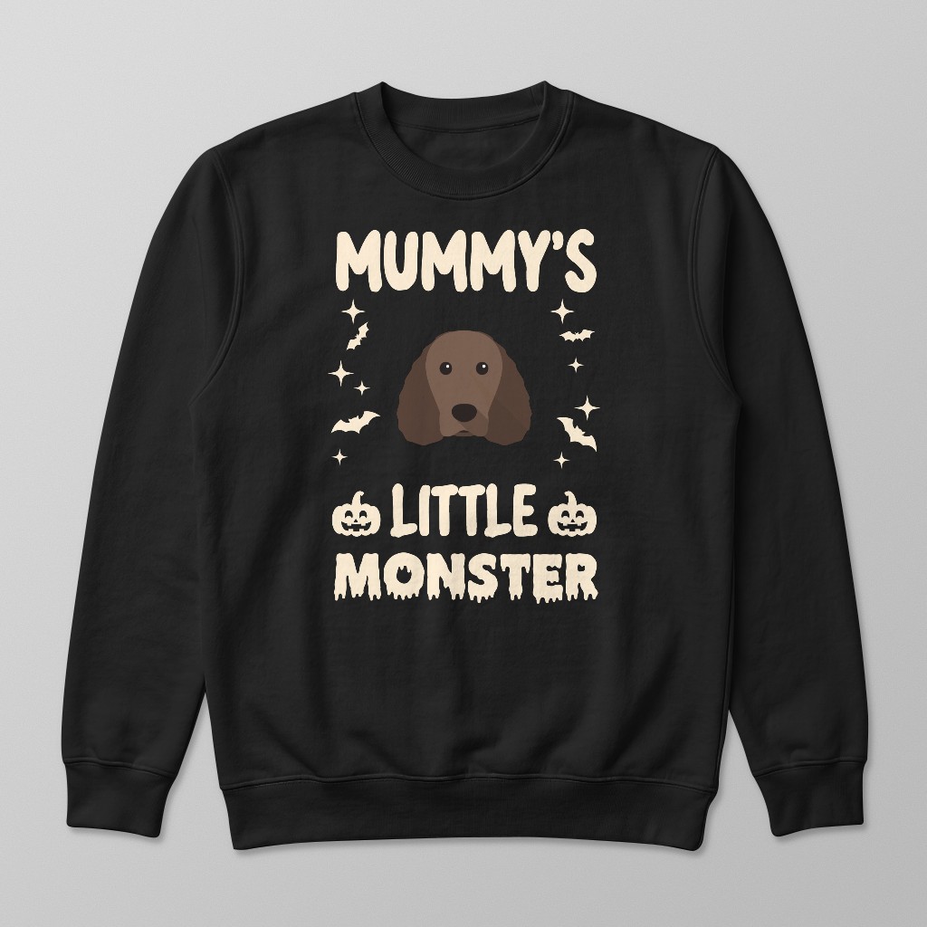 Mummy's Little Monster: Personalised {breedFullName} Sweatshirt