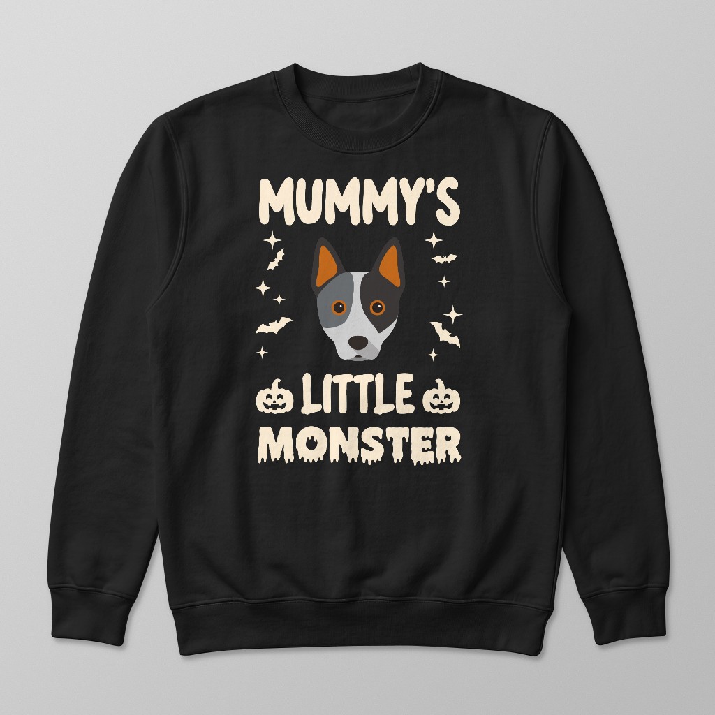 Mummy's Little Monster: Personalised {breedFullName} Sweatshirt