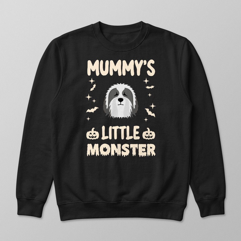 Mummy's Little Monster: Personalised {breedFullName} Sweatshirt
