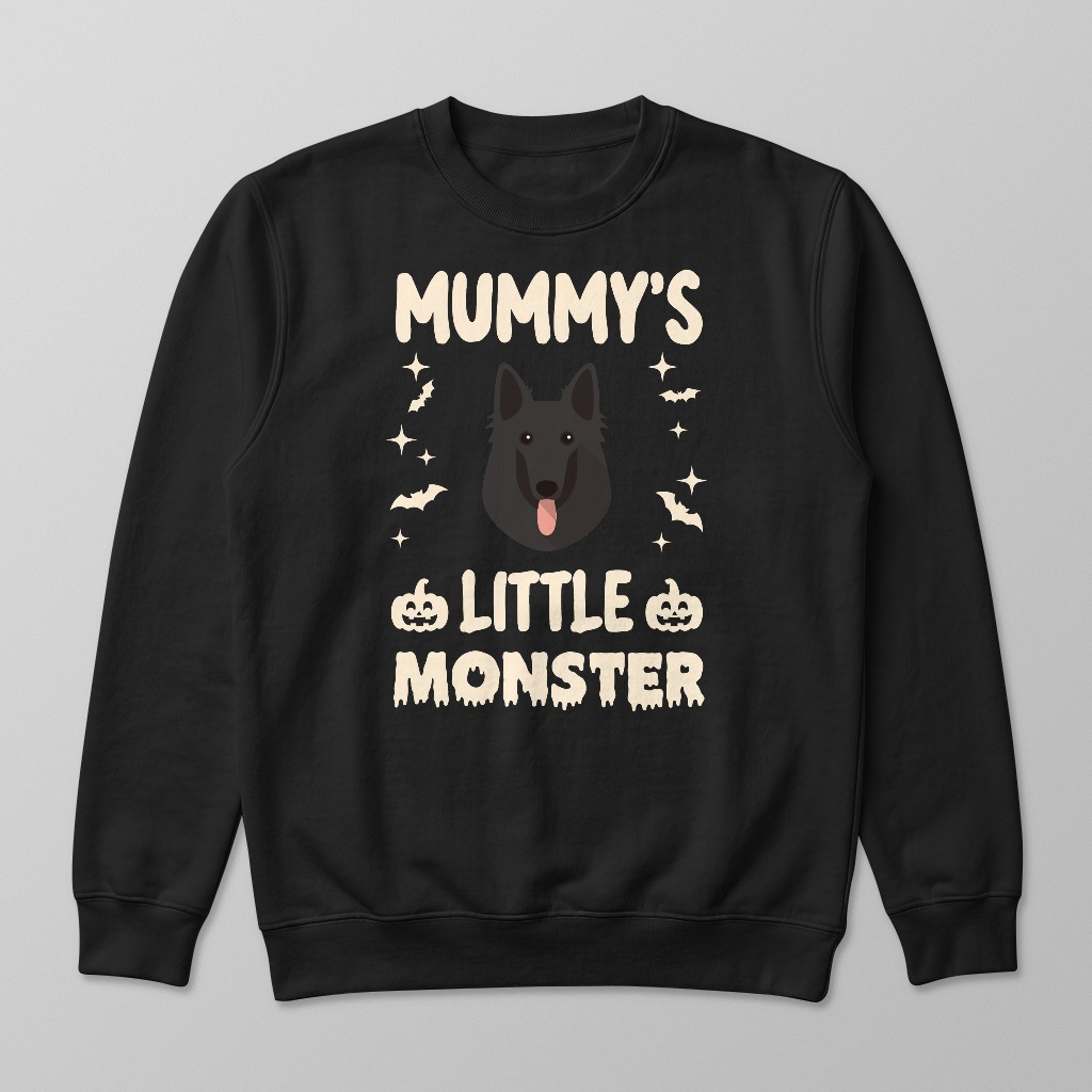 Mummy's Little Monster: Personalised {breedFullName} Sweatshirt