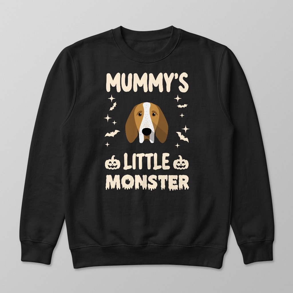 Mummy's Little Monster: Personalised {breedFullName} Sweatshirt