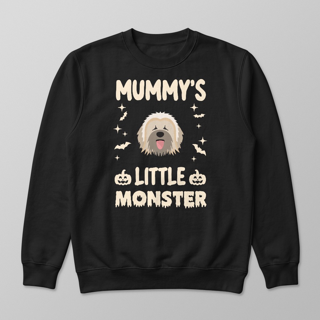 Mummy's Little Monster: Personalised {breedFullName} Sweatshirt