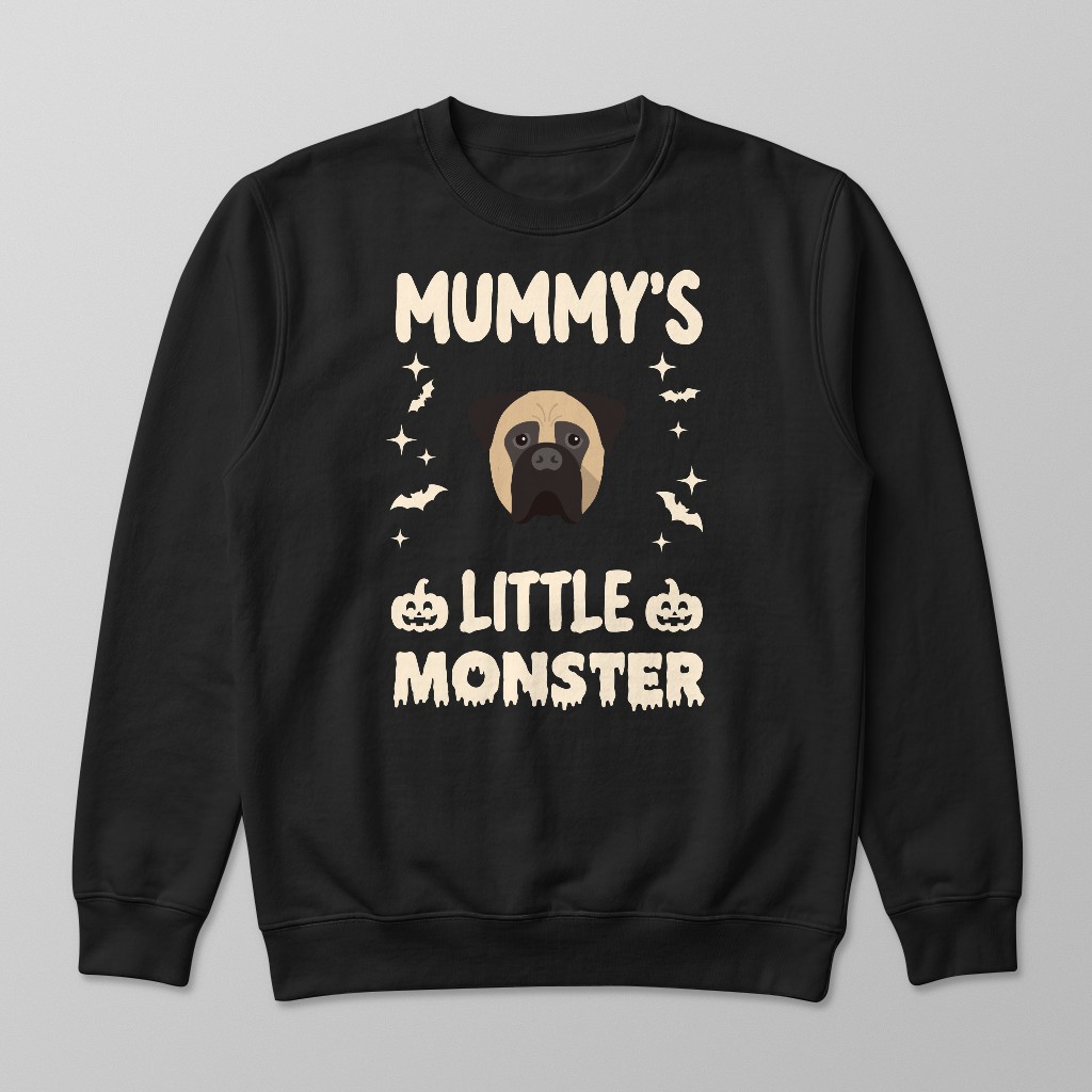 Mummy's Little Monster: Personalised {breedFullName} Sweatshirt