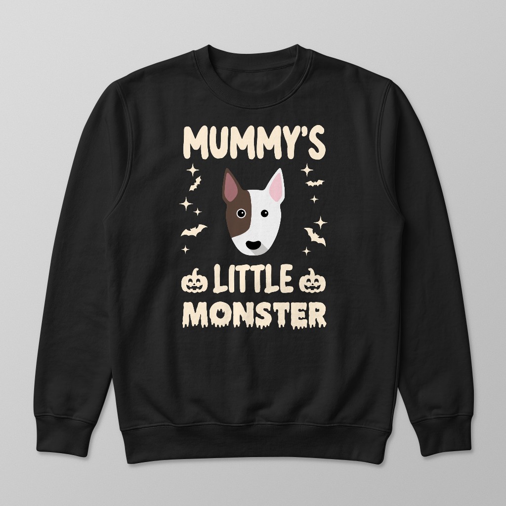 Mummy's Little Monster: Personalised {breedFullName} Sweatshirt