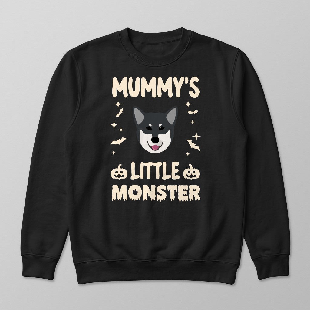 Mummy's Little Monster: Personalised {breedFullName} Sweatshirt