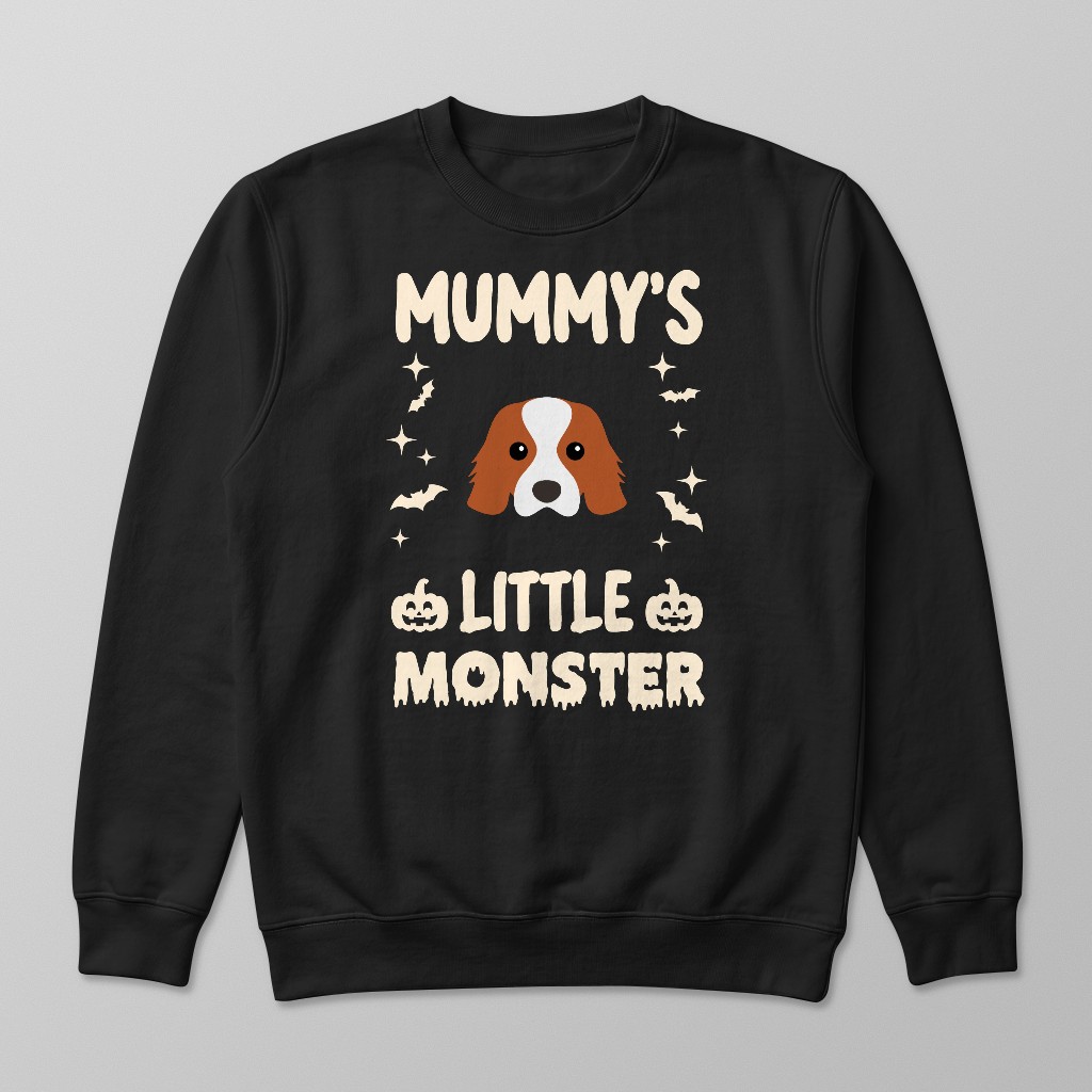 Mummy's Little Monster: Personalised {breedFullName} Sweatshirt