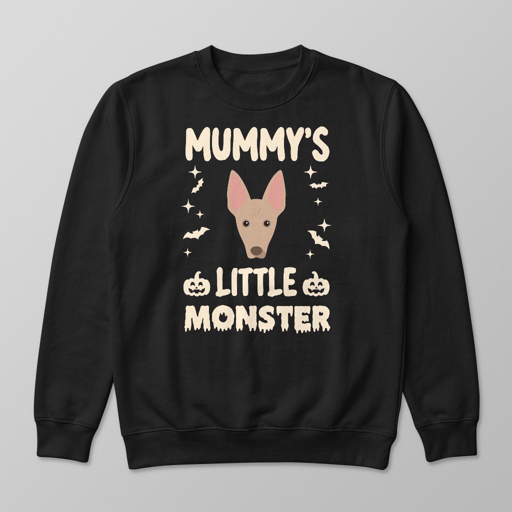 Mummy's Little Monster: Personalised {breedFullName} Sweatshirt