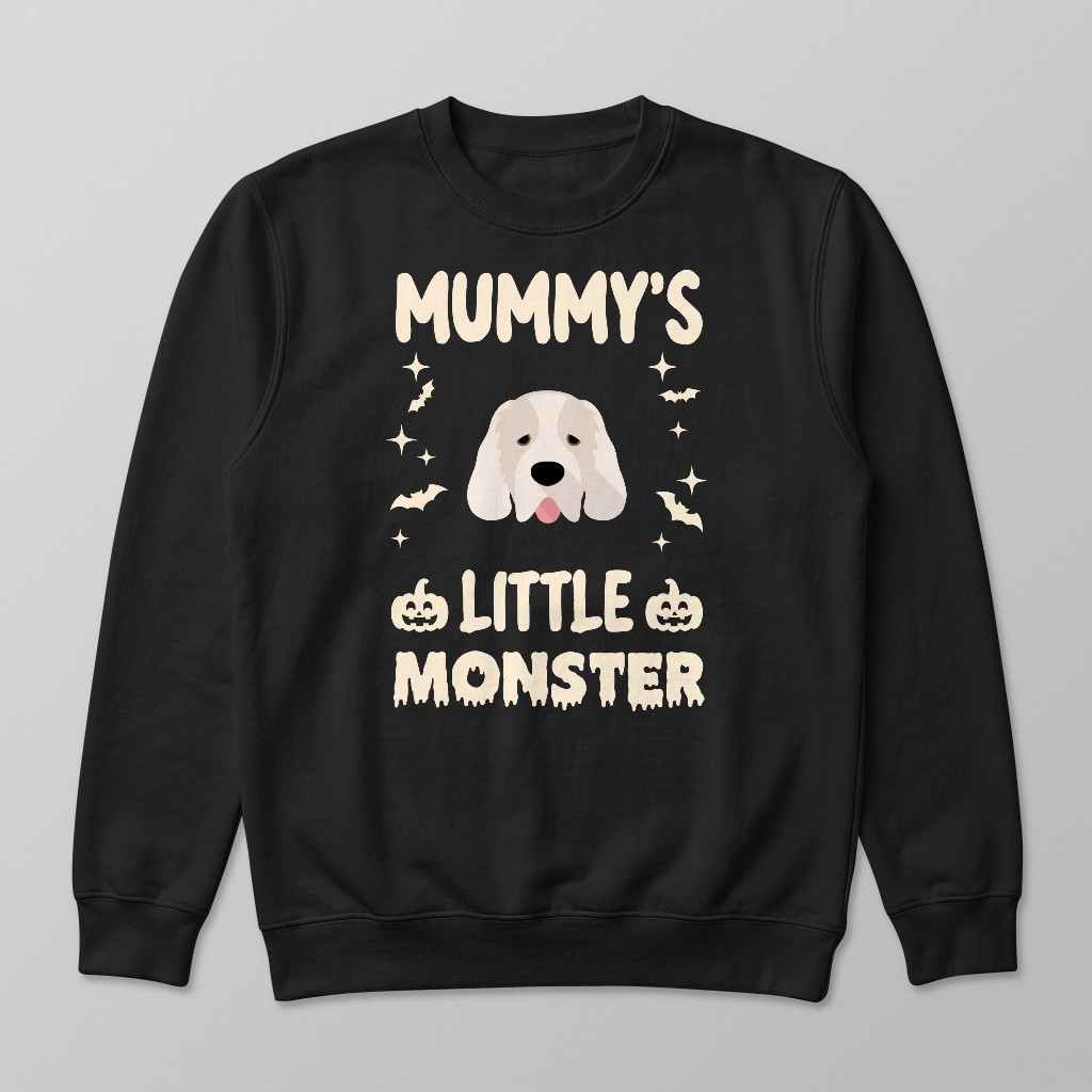 Mummy's Little Monster: Personalised {breedFullName} Sweatshirt