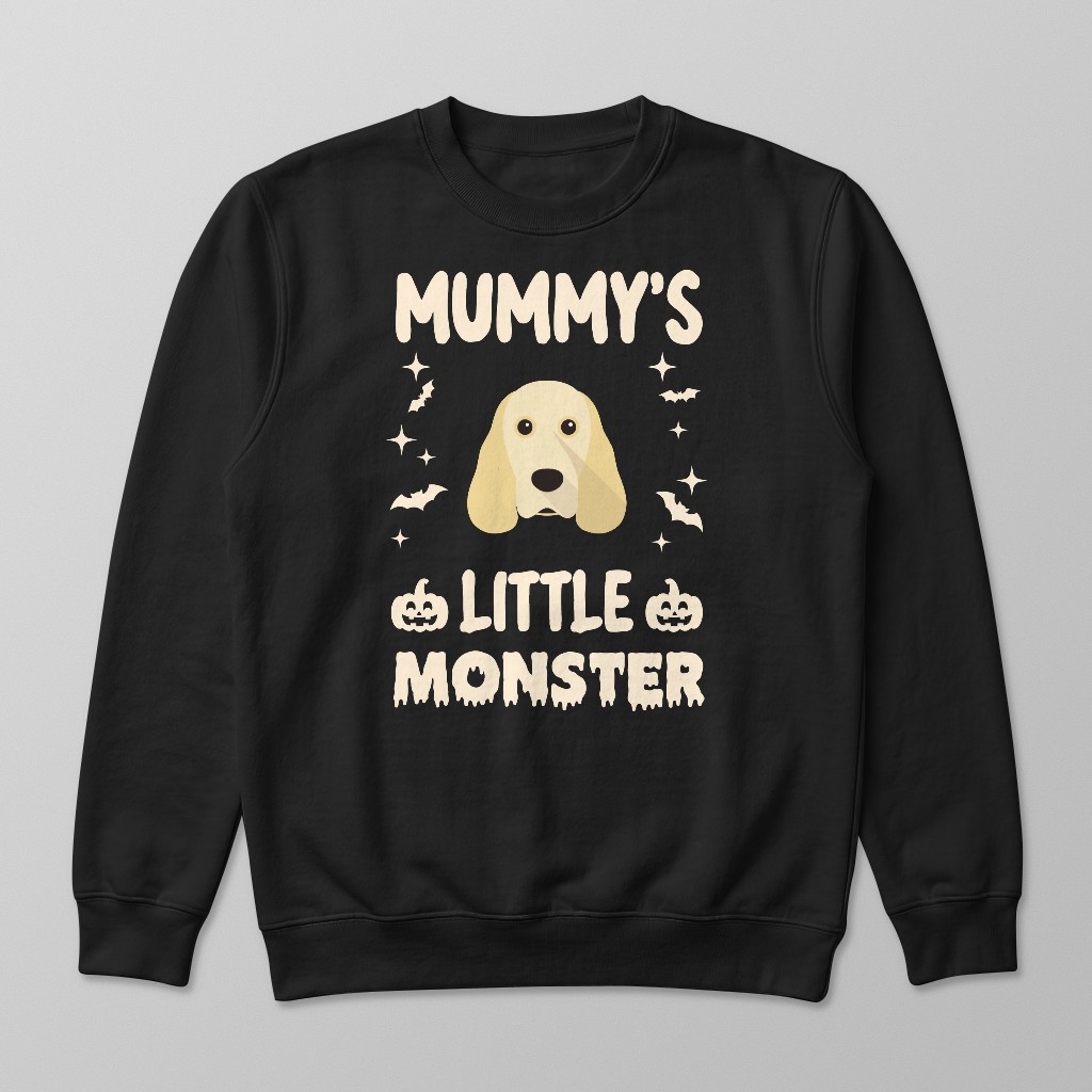 Mummy's Little Monster: Personalised {breedFullName} Sweatshirt