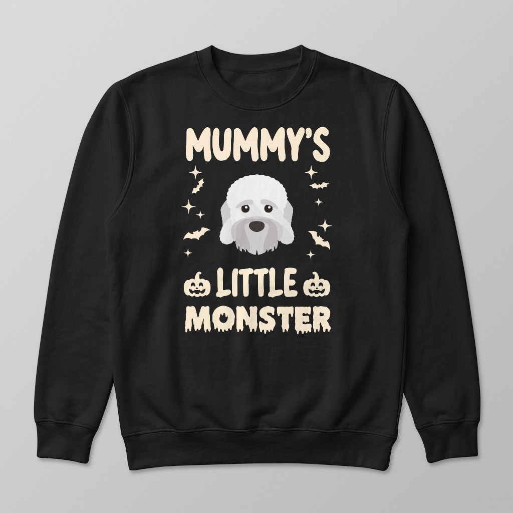 Mummy's Little Monster: Personalised {breedFullName} Sweatshirt