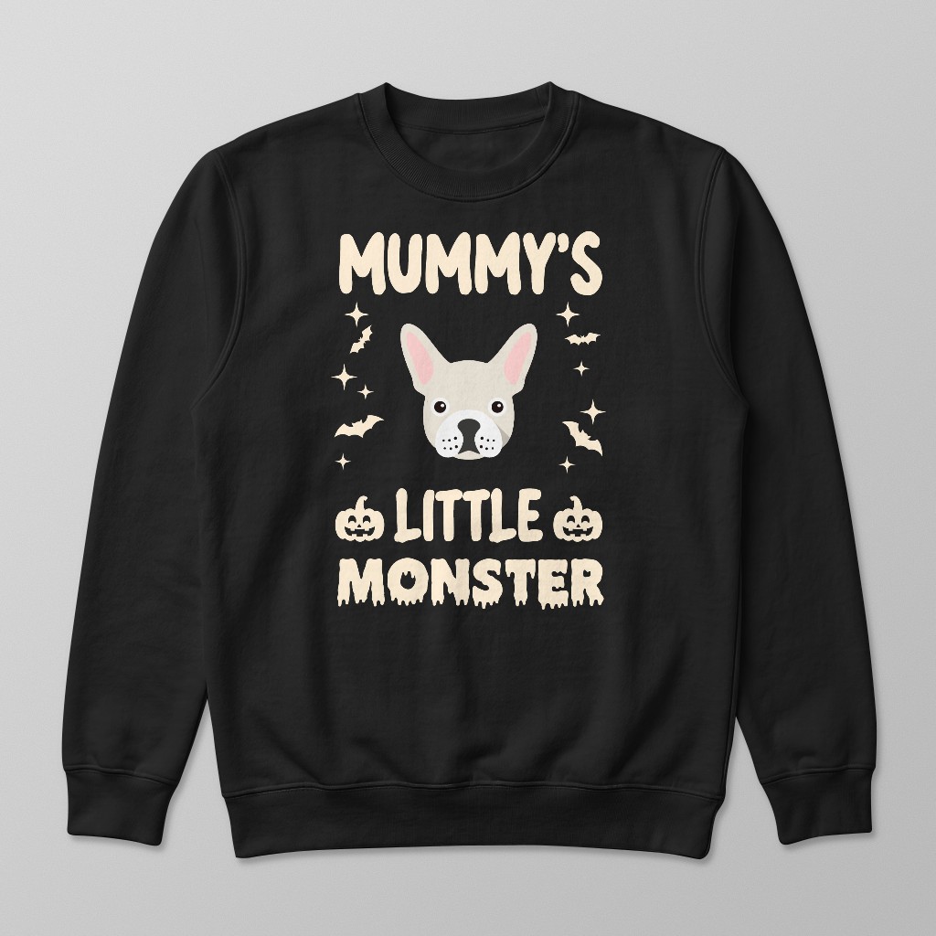 Mummy's Little Monster: Personalised {breedFullName} Sweatshirt