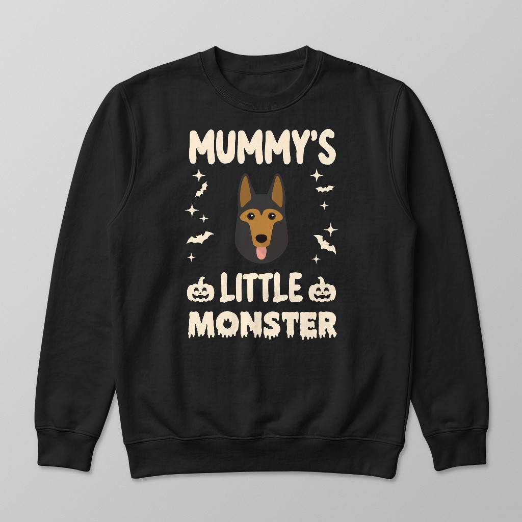 Mummy's Little Monster: Personalised {breedFullName} Sweatshirt