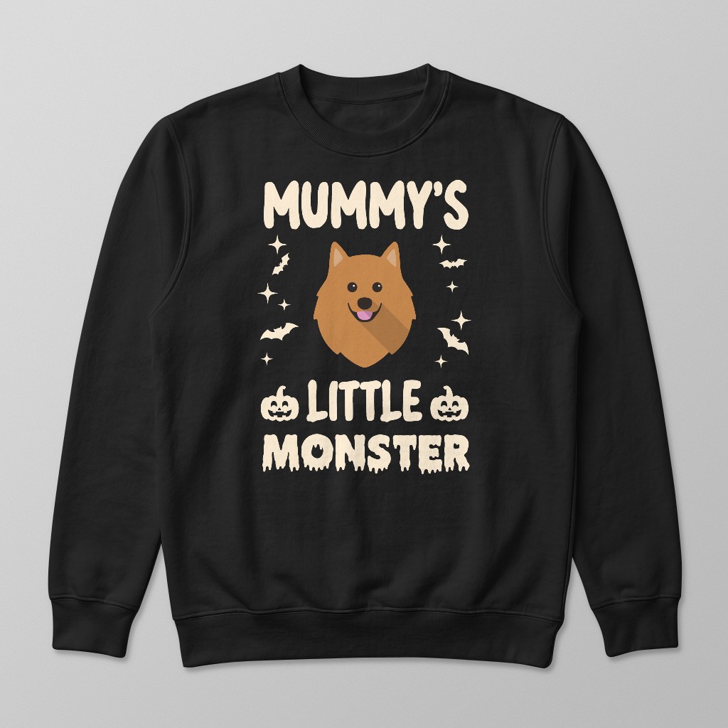 Mummy's Little Monster: Personalised {breedFullName} Sweatshirt