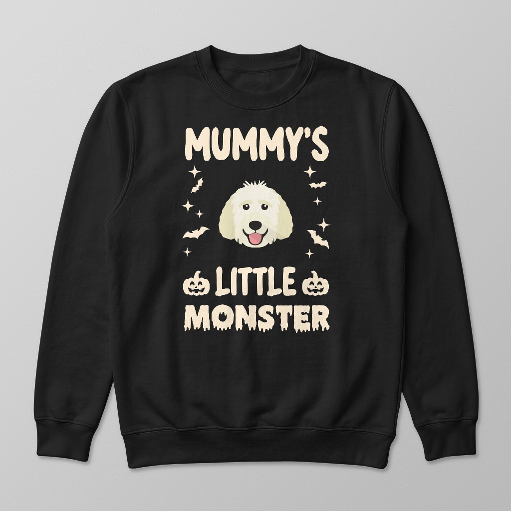 Mummy's Little Monster: Personalised {breedFullName} Sweatshirt