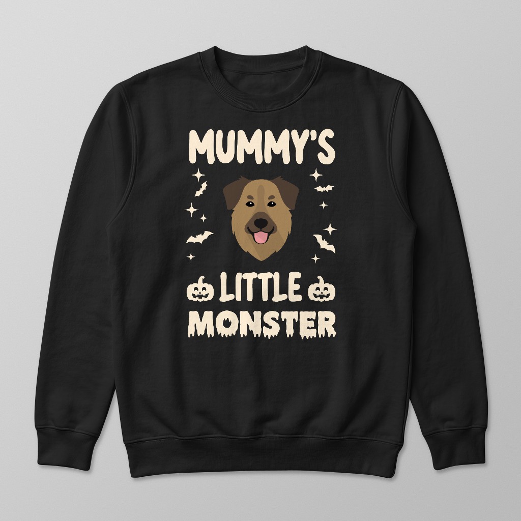 Mummy's Little Monster: Personalised {breedFullName} Sweatshirt