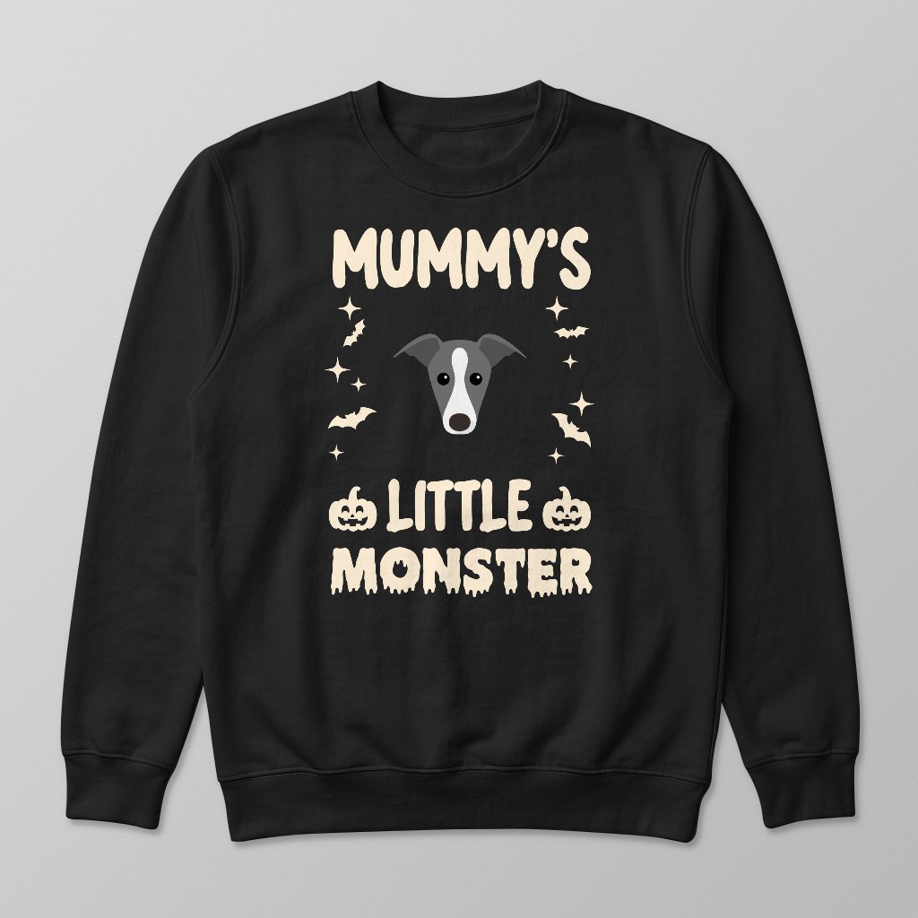 Mummy's Little Monster: Personalised {breedFullName} Sweatshirt