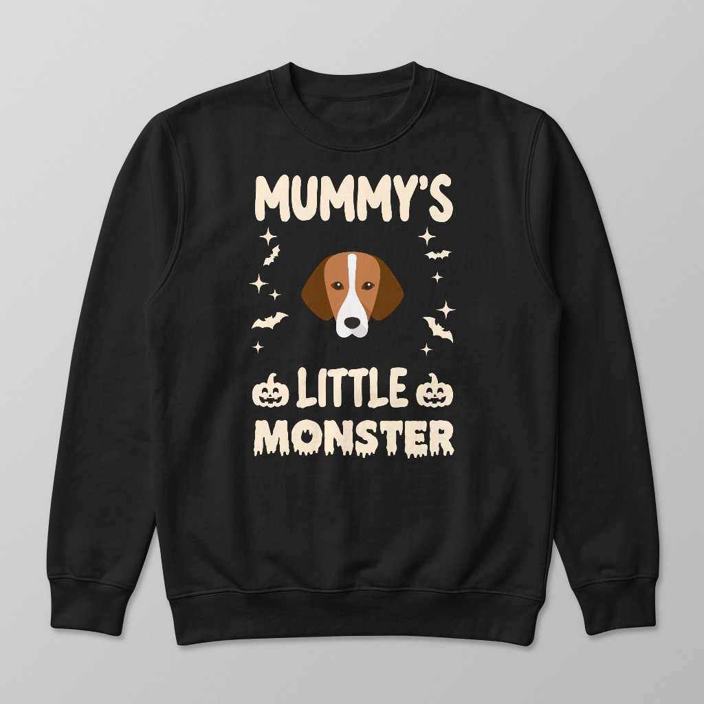 Mummy's Little Monster: Personalised {breedFullName} Sweatshirt