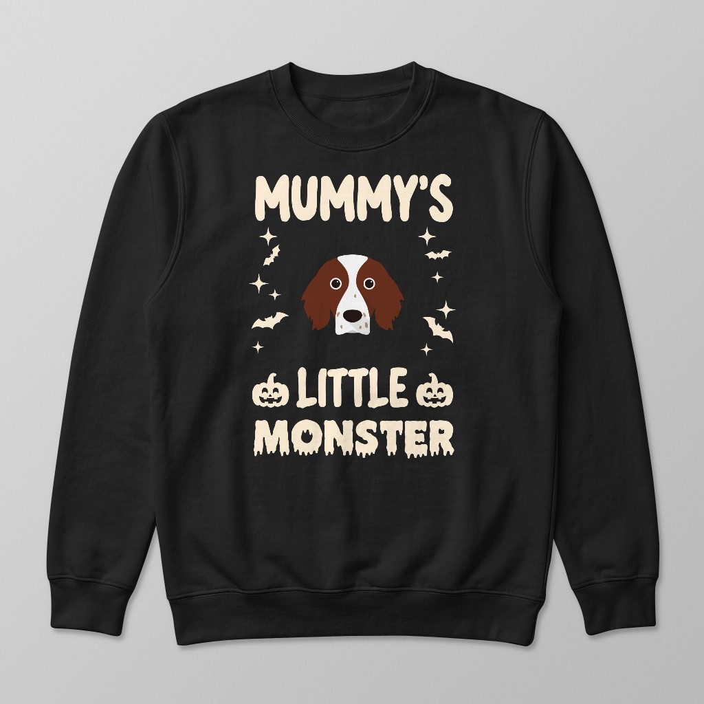 Mummy's Little Monster: Personalised {breedFullName} Sweatshirt