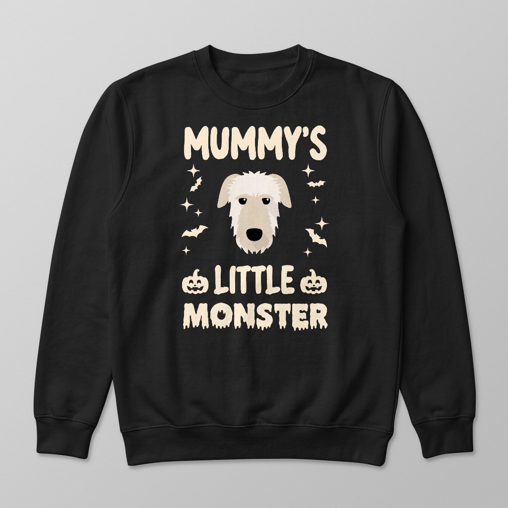 Mummy's Little Monster: Personalised {breedFullName} Sweatshirt