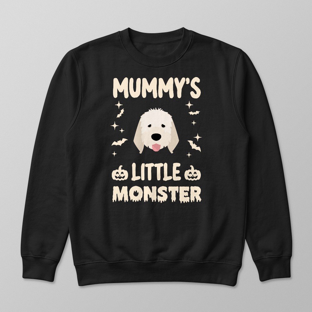 Mummy's Little Monster: Personalised {breedFullName} Sweatshirt