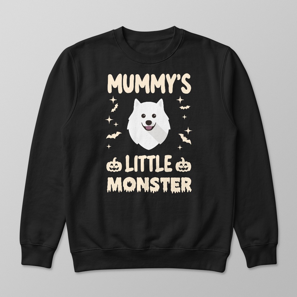 Mummy's Little Monster: Personalised {breedFullName} Sweatshirt