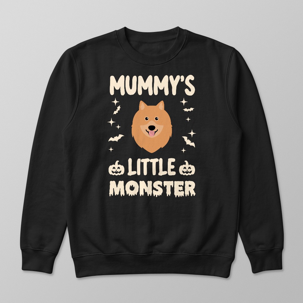 Mummy's Little Monster: Personalised {breedFullName} Sweatshirt
