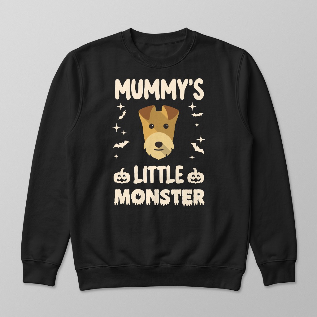 Mummy's Little Monster: Personalised {breedFullName} Sweatshirt