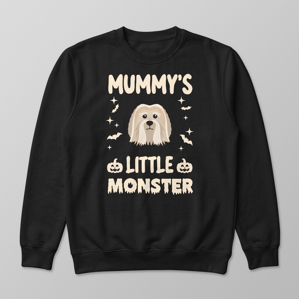 Mummy's Little Monster: Personalised {breedFullName} Sweatshirt