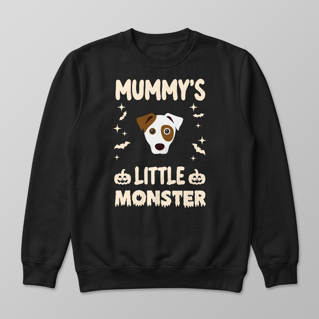 Mummy's Little Monster: Personalised {breedFullName} Sweatshirt