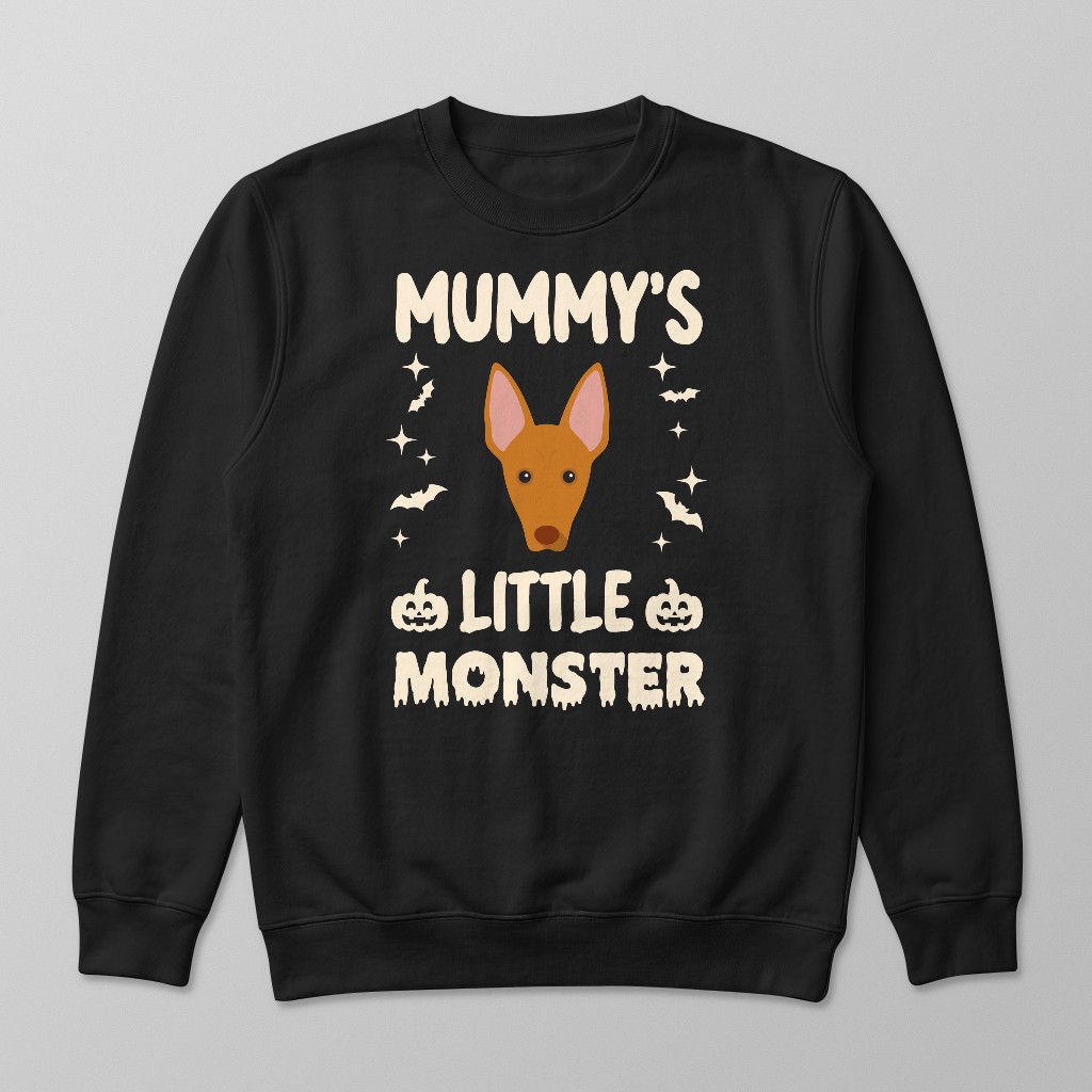 Mummy's Little Monster: Personalised {breedFullName} Sweatshirt