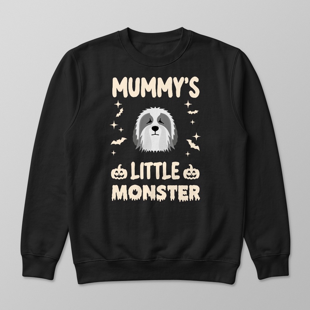 Mummy's Little Monster: Personalised {breedFullName} Sweatshirt
