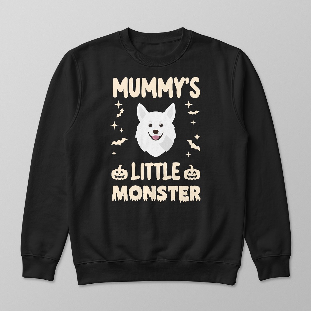 Mummy's Little Monster: Personalised {breedFullName} Sweatshirt
