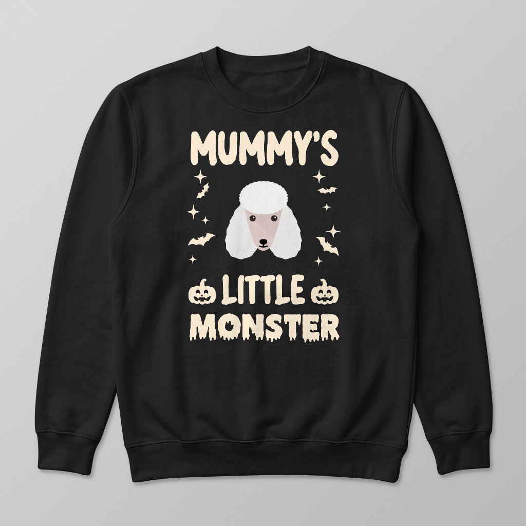 Mummy's Little Monster: Personalised {breedFullName} Sweatshirt
