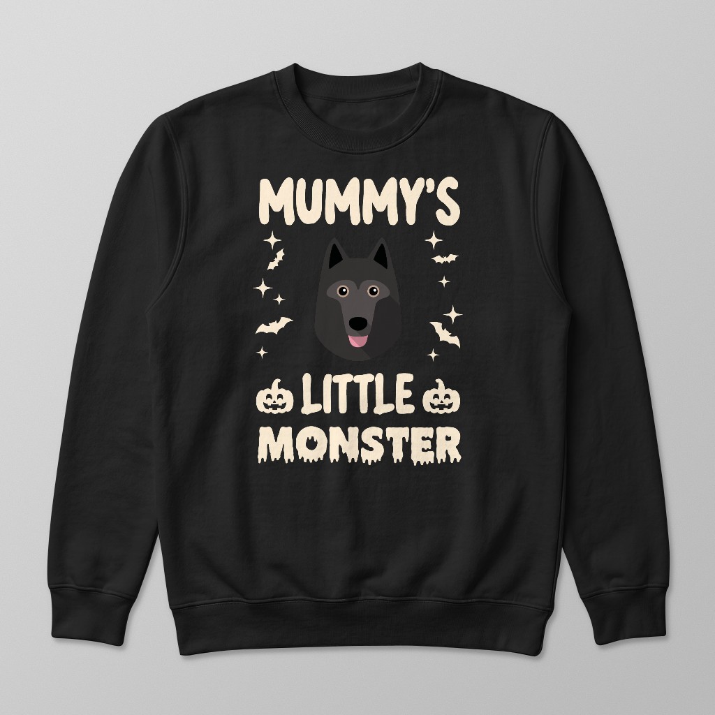 Mummy's Little Monster: Personalised {breedFullName} Sweatshirt