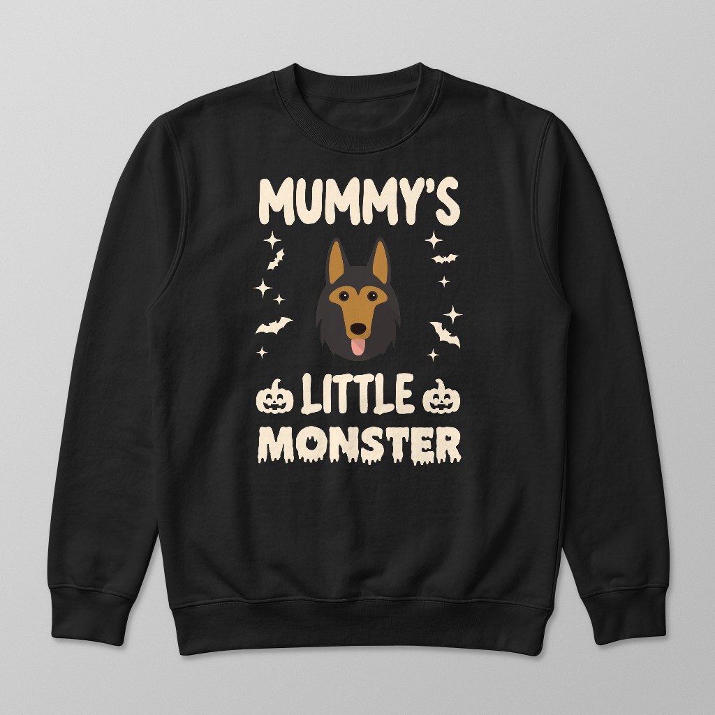 Mummy's Little Monster: Personalised {breedFullName} Sweatshirt