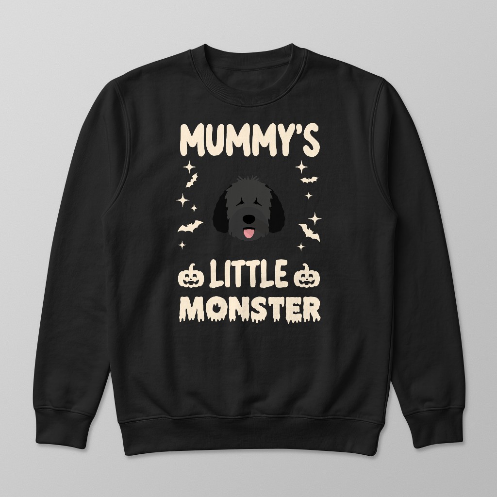 Mummy's Little Monster: Personalised {breedFullName} Sweatshirt