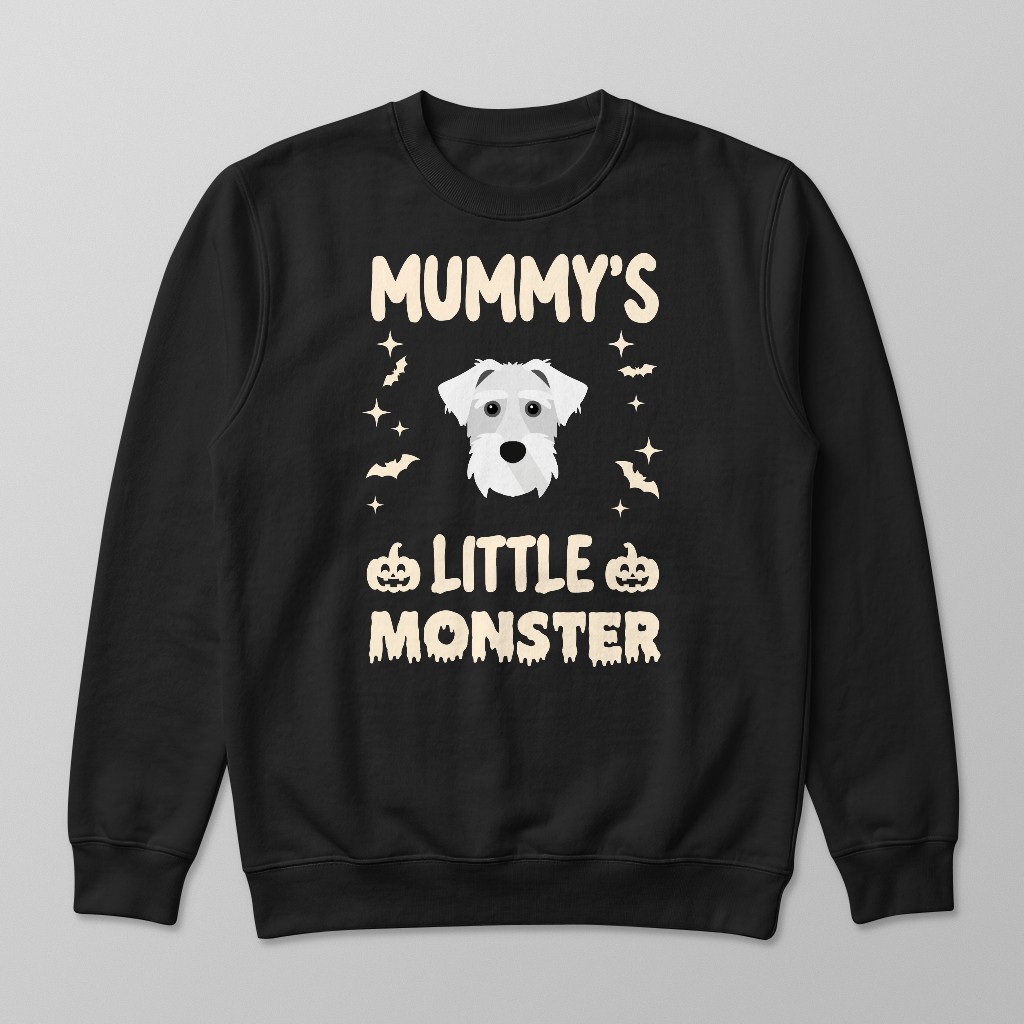 Mummy's Little Monster: Personalised {breedFullName} Sweatshirt