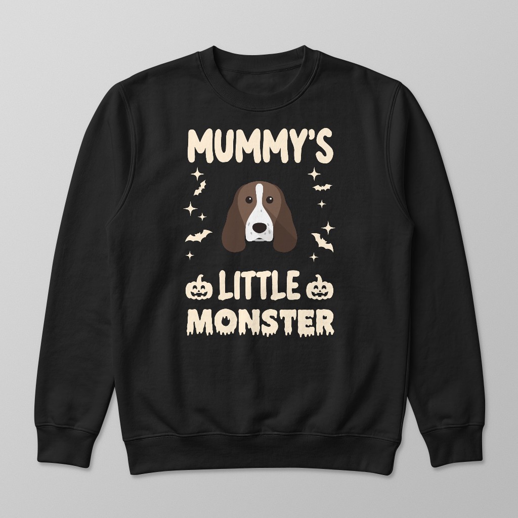 Mummy's Little Monster: Personalised {breedFullName} Sweatshirt