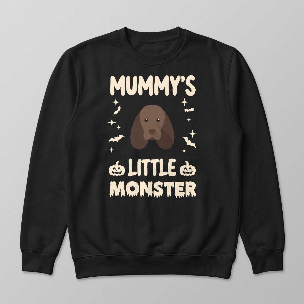 Mummy's Little Monster: Personalised {breedFullName} Sweatshirt