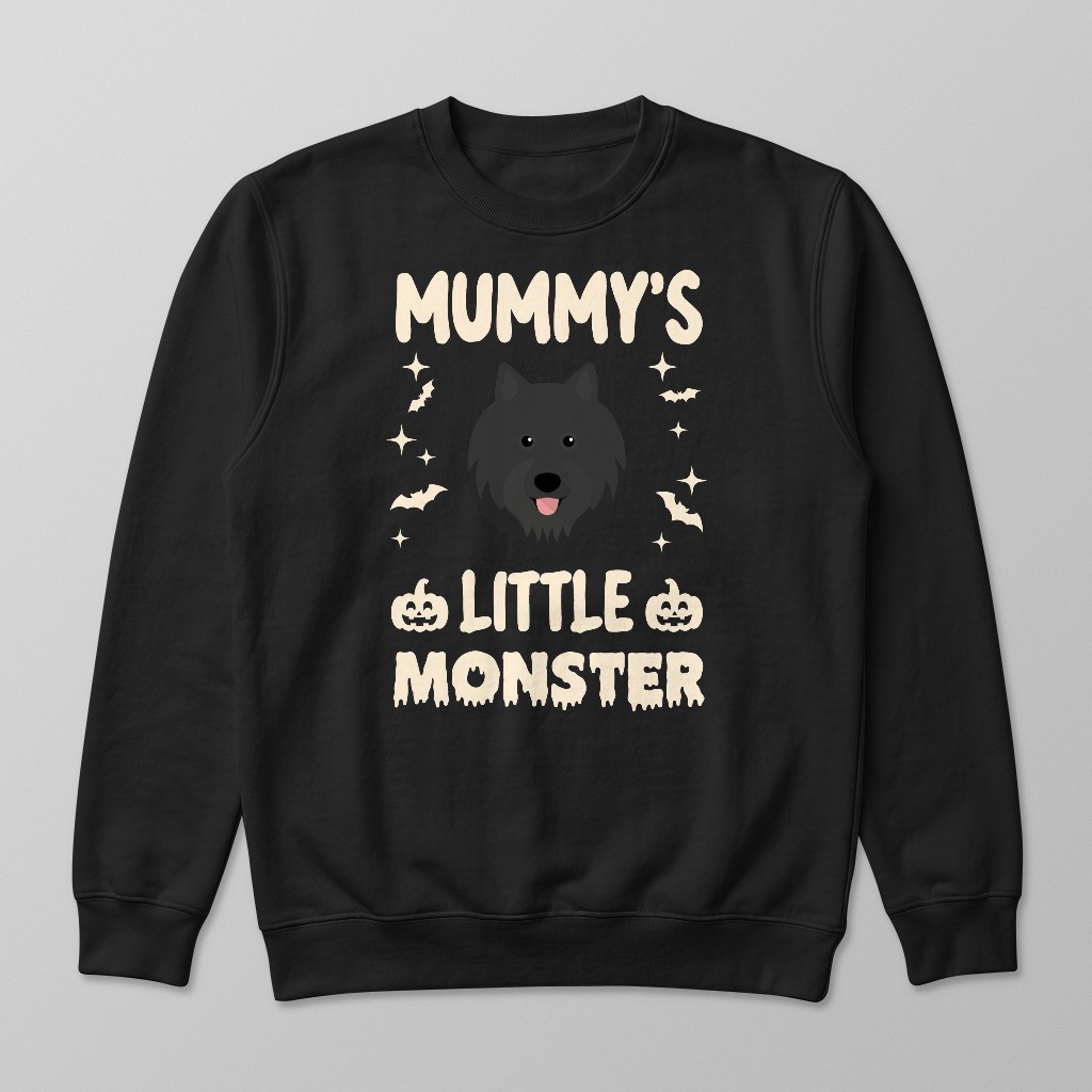 Mummy's Little Monster: Personalised {breedFullName} Sweatshirt