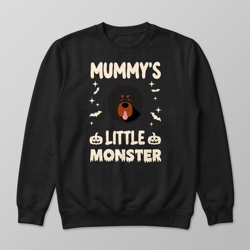 Mummy's Little Monster: Personalised {breedFullName} Sweatshirt