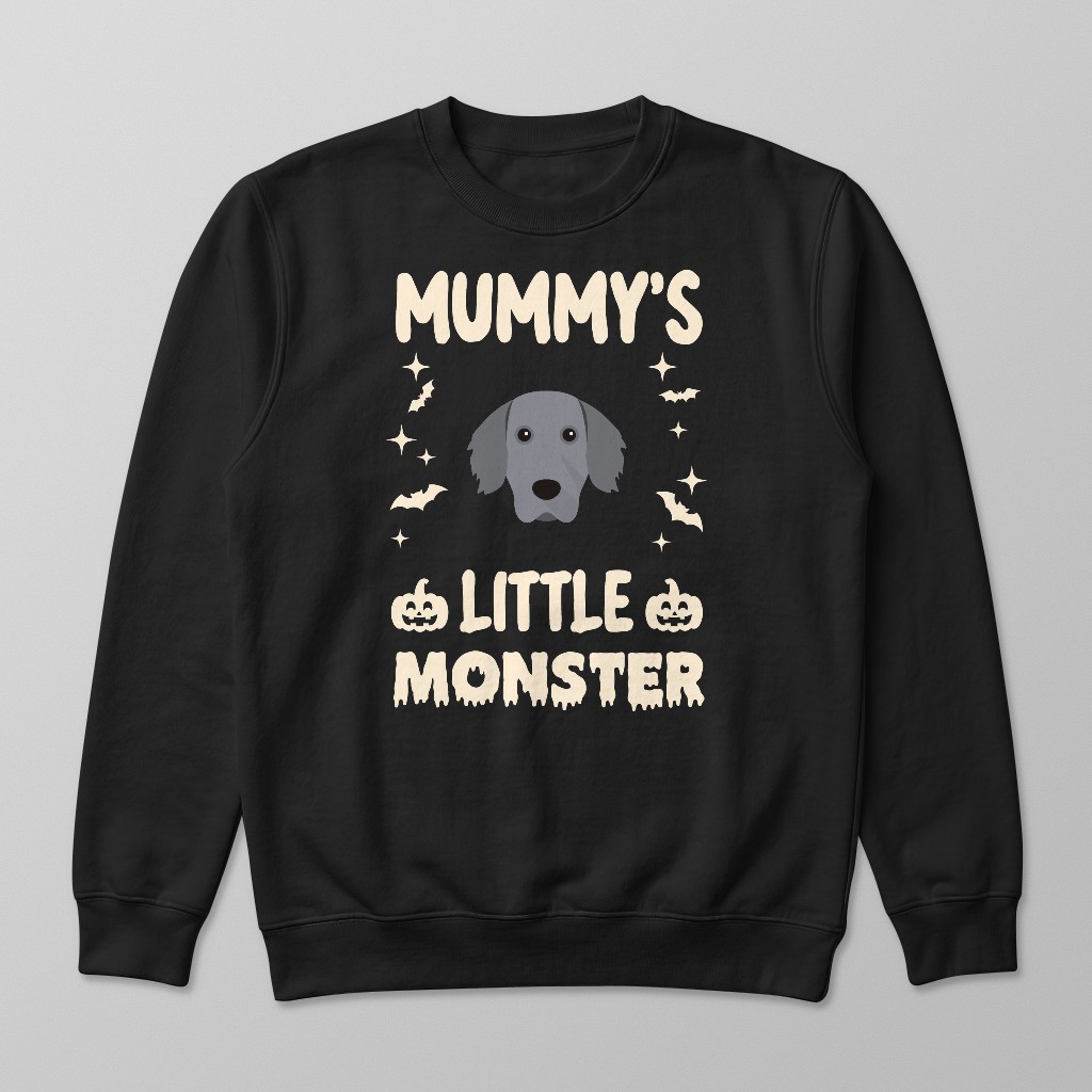 Mummy's Little Monster: Personalised {breedFullName} Sweatshirt