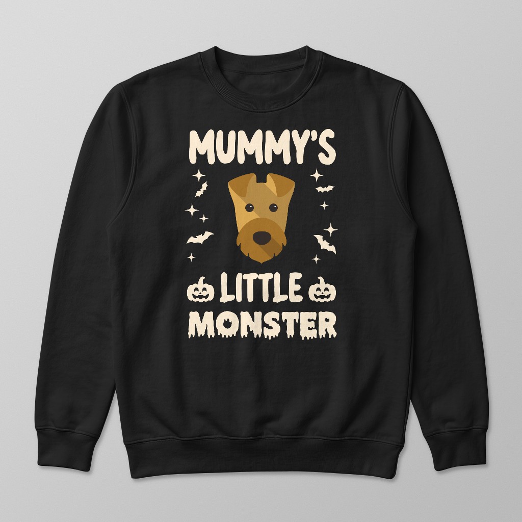 Mummy's Little Monster: Personalised {breedFullName} Sweatshirt