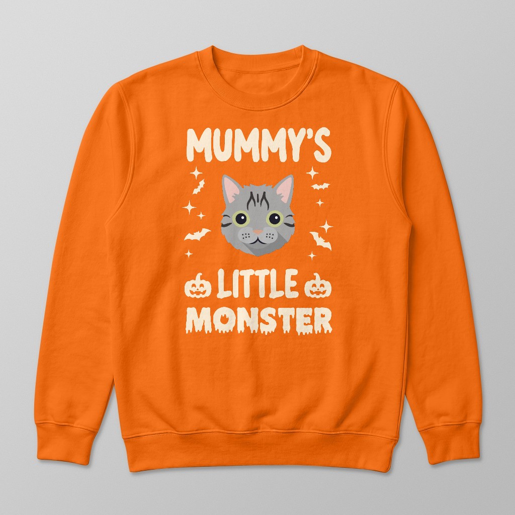 Mummy's Little Monster: Personalised {breedFullName} Sweatshirt
