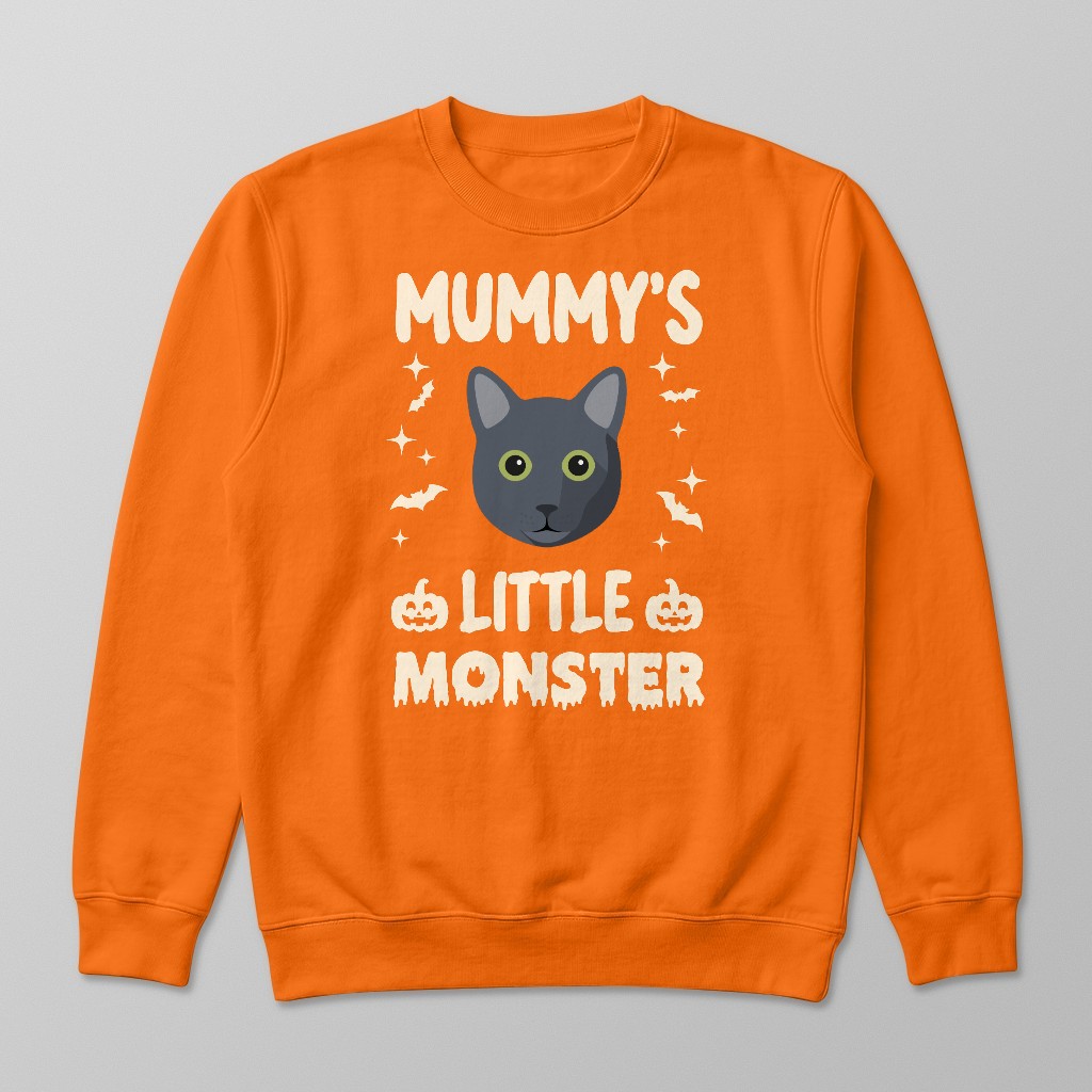 Mummy's Little Monster: Personalised {breedFullName} Sweatshirt