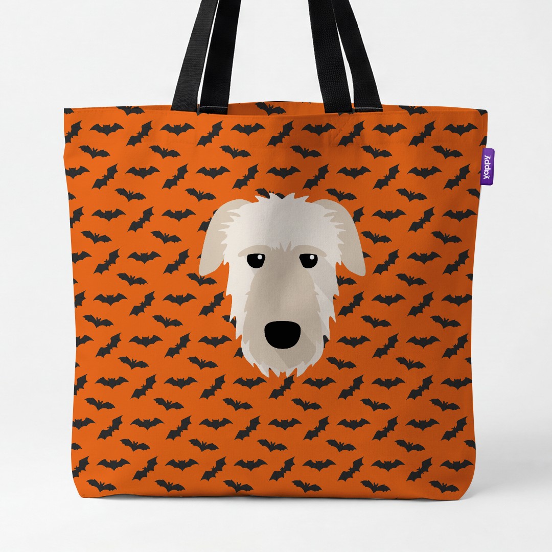 'Bat Attack' - Personalized {breedCommonName} Canvas Bag